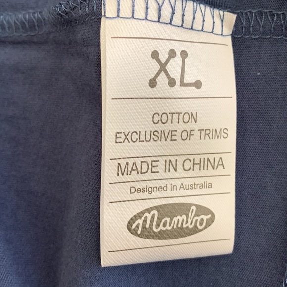 Mambo men’s XL T shirt new - Picture 6 of 7